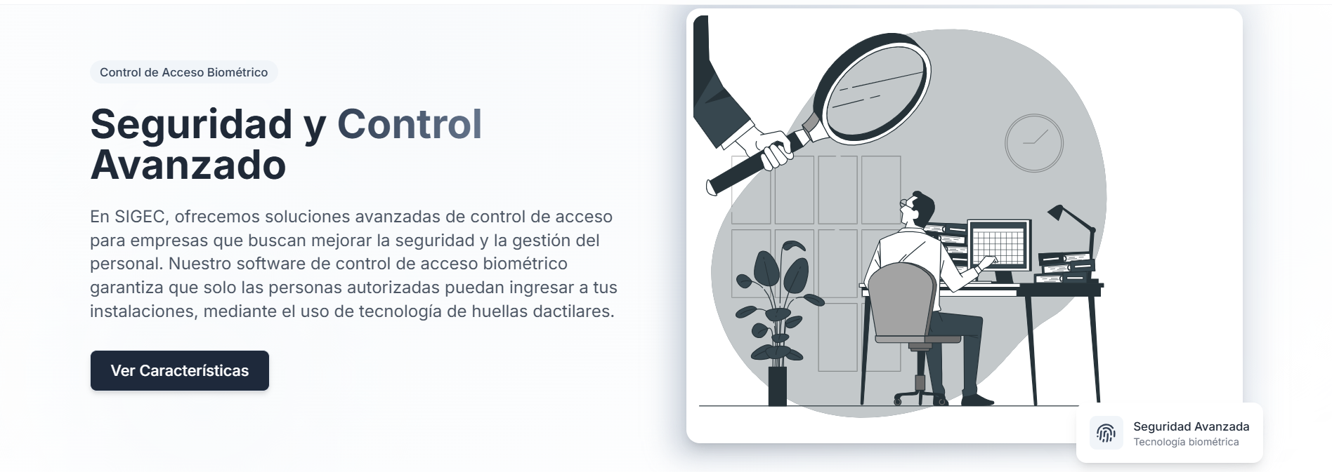 Control de Acceso Biométrico